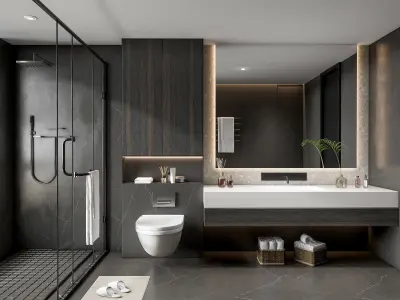 Bathroom 48 3D model