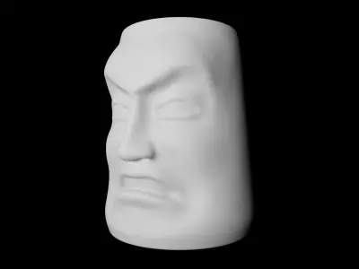 Face Vases  3D print model