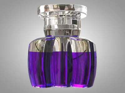 Perfume Bottle Low-poly 3D model