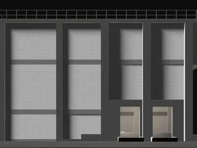 Industrial building 25i11 3D model