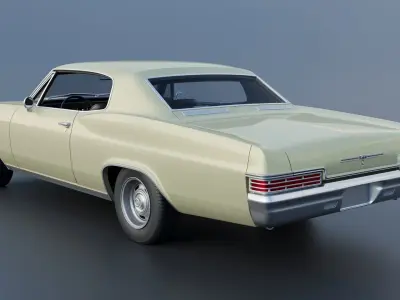 Chevrolet Caprice 1966 3D print model
