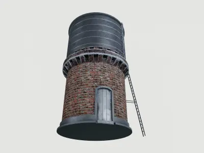 Water Tank 3D model