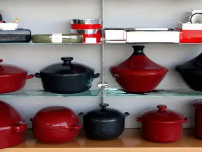 Set of dishes 3D model