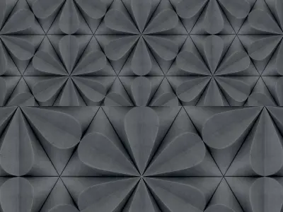 Parametric Wall Panel 3d model Low-poly 3D model