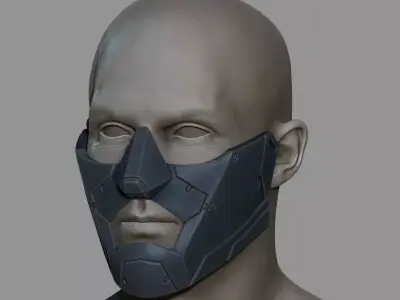 Ruiner Armor Mask 3d Print 3D print model