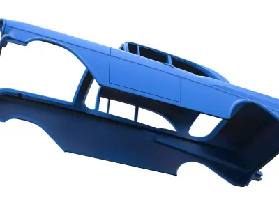 Shell of Gasser Scale 1 to 25 3D print model