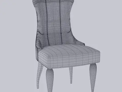 Table and Chair Jaguar AltaModa 3D model