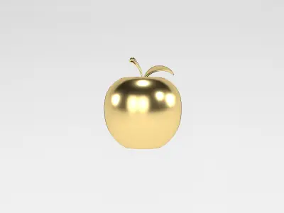 Apple v1 004 Low-poly 3D model