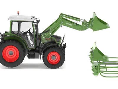 Fendt Cargo Frontloader  3D model