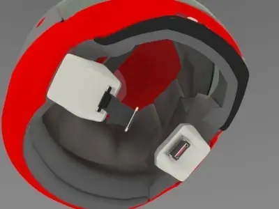 Helmet welding 3D model