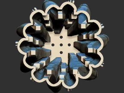 Legs Pot design 3D print model