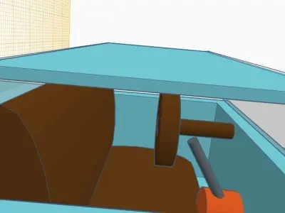 30s Hot Rod Coupe 3D model