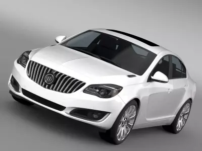 Buick Regal 2015 3D model