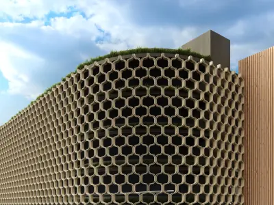 5-Storey Shopping center 3D model