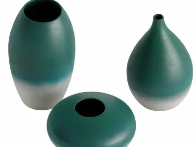Handmade NCYP vases 3D model