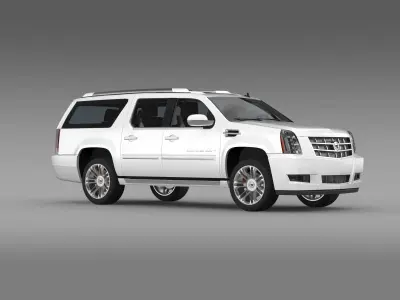 Cadillac Escalade ESV 2013 3D model