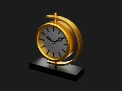 Table Clock 3D print model