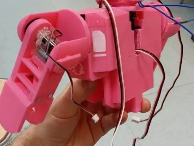 Robot Humanoid Motorized - By TB - First part 3D print model