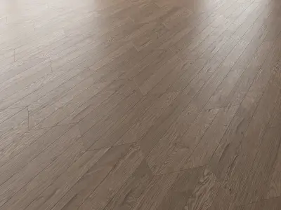  Parquet Oak Missisippi WWL set 6 3D model