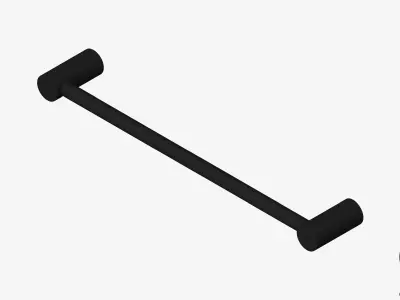 Towel Holder - Hand - Luxury - Sleek Low-poly 3D model