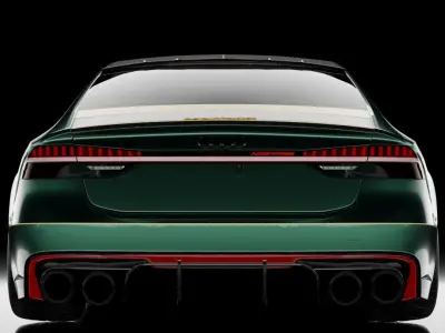 Audi A7 custom body kit  3D model