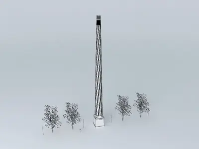 Fire Coil  Free 3D model