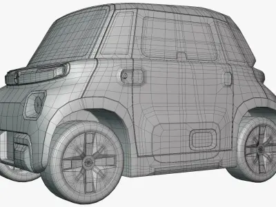 Opel Rocks-e 2022 exterior 3D model