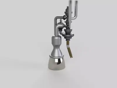Random Rocket Engine RRE-1 3D print model