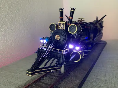 Back to the Future - Jules Verne Time Train 3D print model