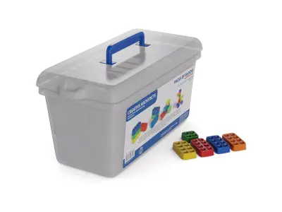 Cars and action games Building Set 3D model