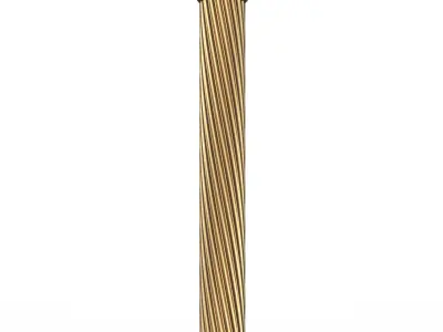 Column Capital 1403 Low-poly 3D model