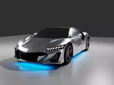 NSX Type-S 3D model