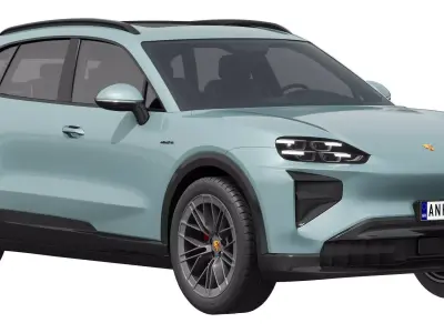 Porsche Cayenne Turbo Electric 2027 3D model