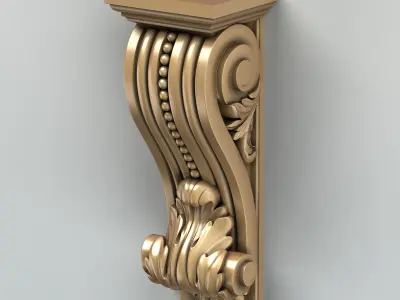 Corbel 004 3D model
