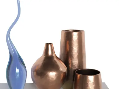 Decorative set 12 3D model 3