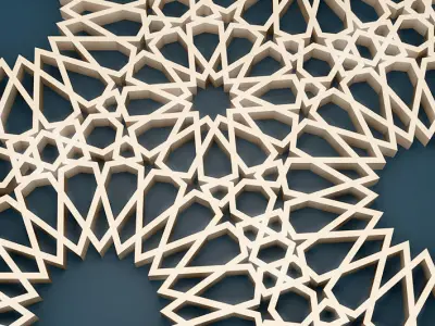 Ornaments Collection re-usable units 3D model