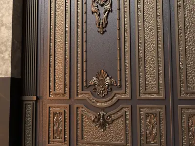 Gate rg13 Low-poly 3D model