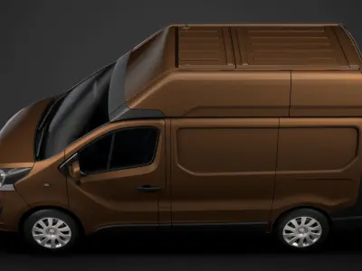 Opel Vivaro Van L1H2 2018 3D model