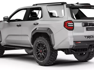 Toyota 4Runner TRD Pro 2025 3D model