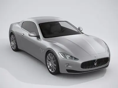 Maserati Granturismo 2014 3D model