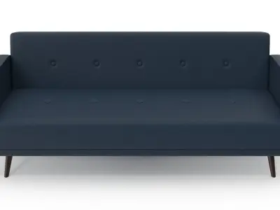 Sofa v1 Low-poly 3D model