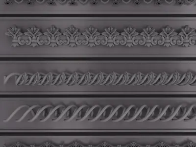 Trim Ornament 122 3D model