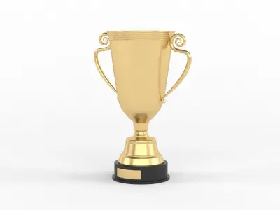 Trophy Cups Collection 3D model