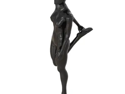 Female Abstract Mannequin 95 3D model