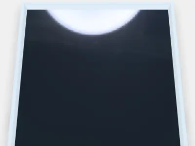 NISSEDAL mirror 5 Low-poly 3D model