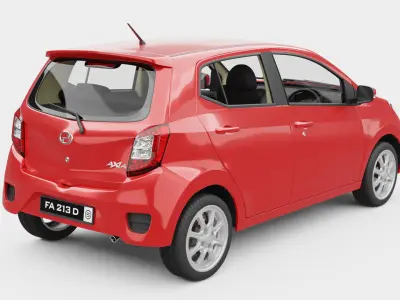 Perodua Axia 3D model
