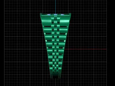 Print Ready STL 3DM  Gents Rings Diamond Men Ring  3D print model 219