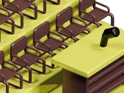 Spectacular Classroom Toy 3D model