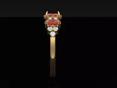 ring for women 3D print model