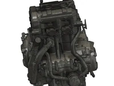 Yamaha CP-02 3D model